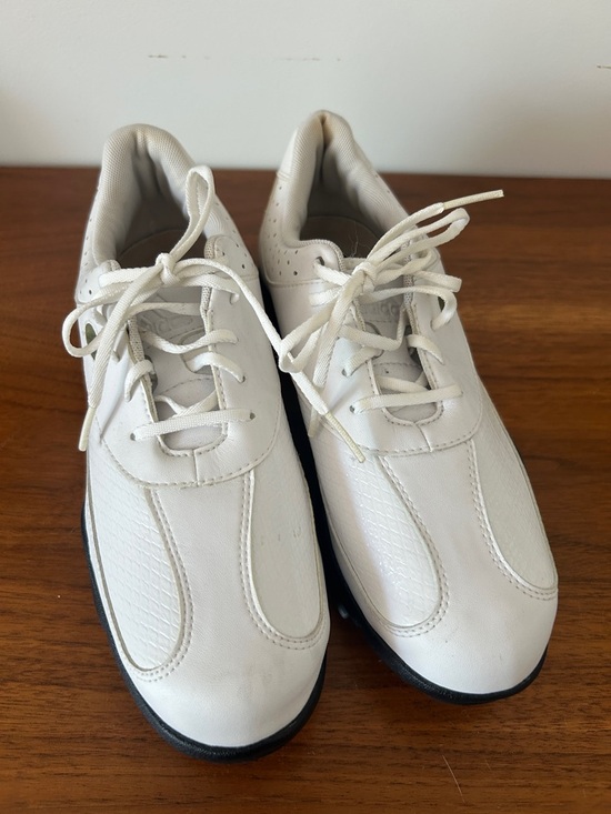 adidas Shoes - Adidas White Women’s Athletic Lace-Up Golf Sneakers